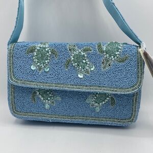 SOLD - Sea turtle beaded bag made in India NWT TikTok Instagram Viral